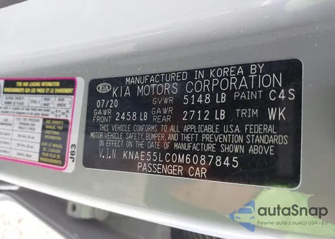 2021 Kia Stinger Gt2 from USA, damaged, VIN KNAE55LC0M6087845